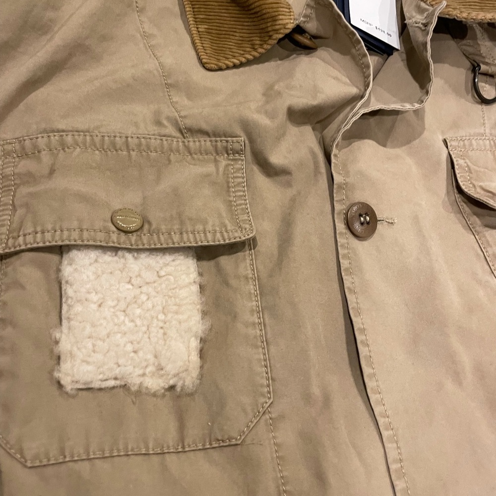 Tan Ralph Lauren polo fishing jacket
